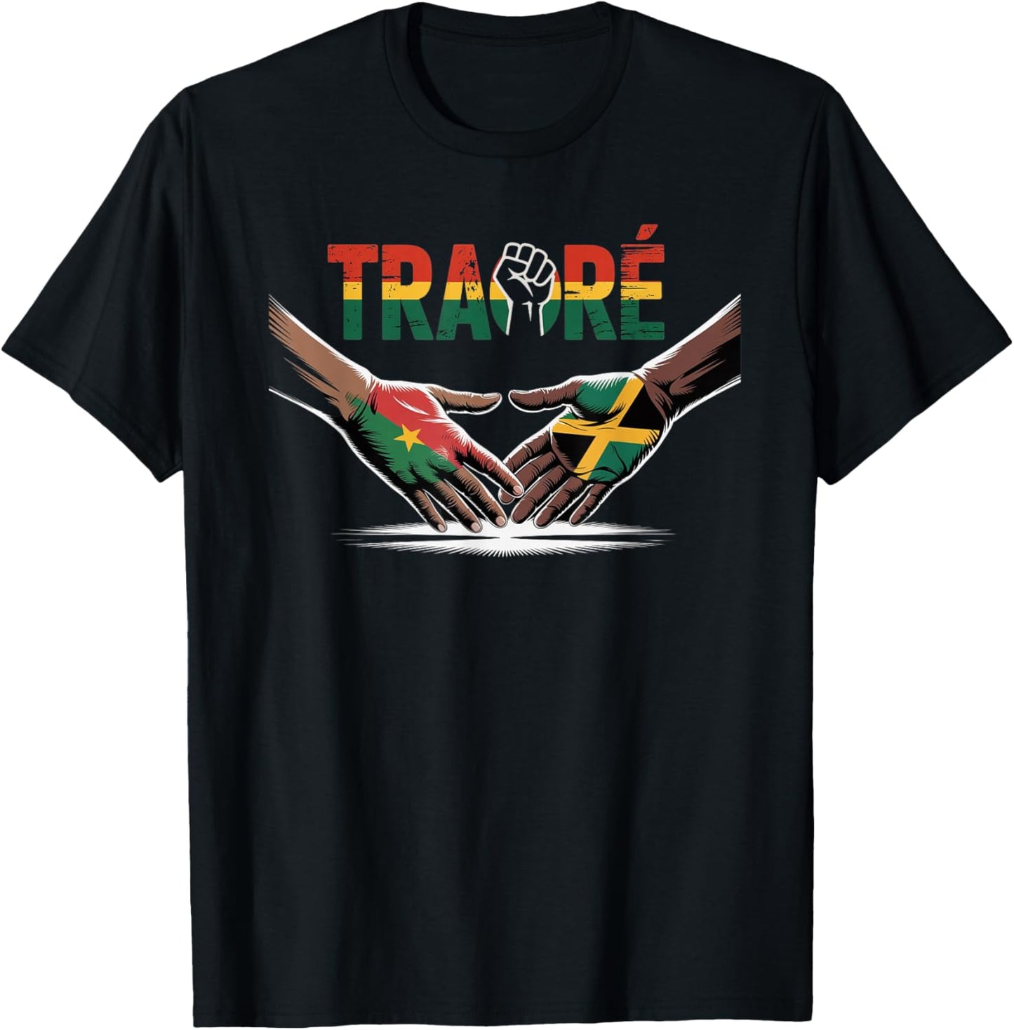 Jamaica Loves Traore' - Captain Ibrahim Traore T-Shirt