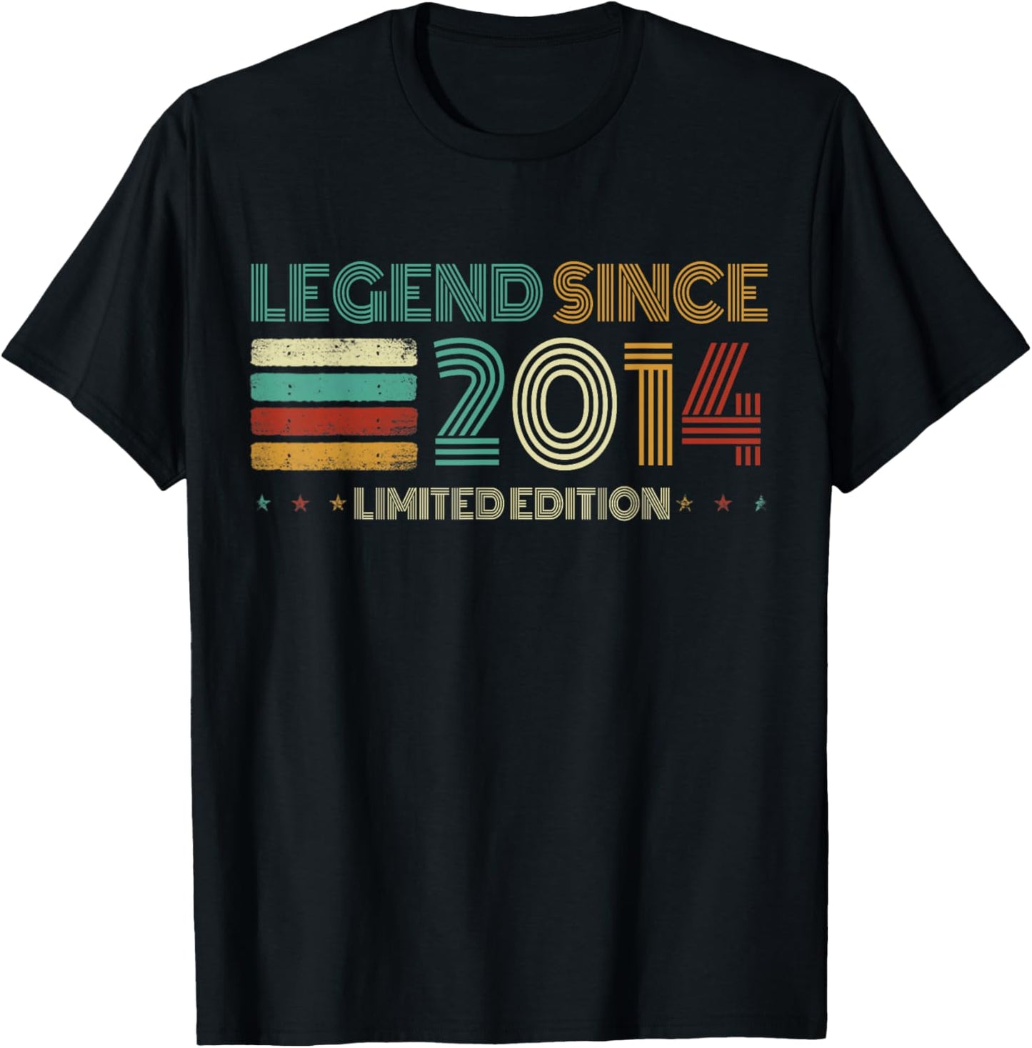 11 Years Old Legend Since 2014 11th Birthday T-Shirt