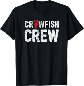 Crawfish Crew Funny Cajun Crawfish Boil Shirt - White T-Shirt