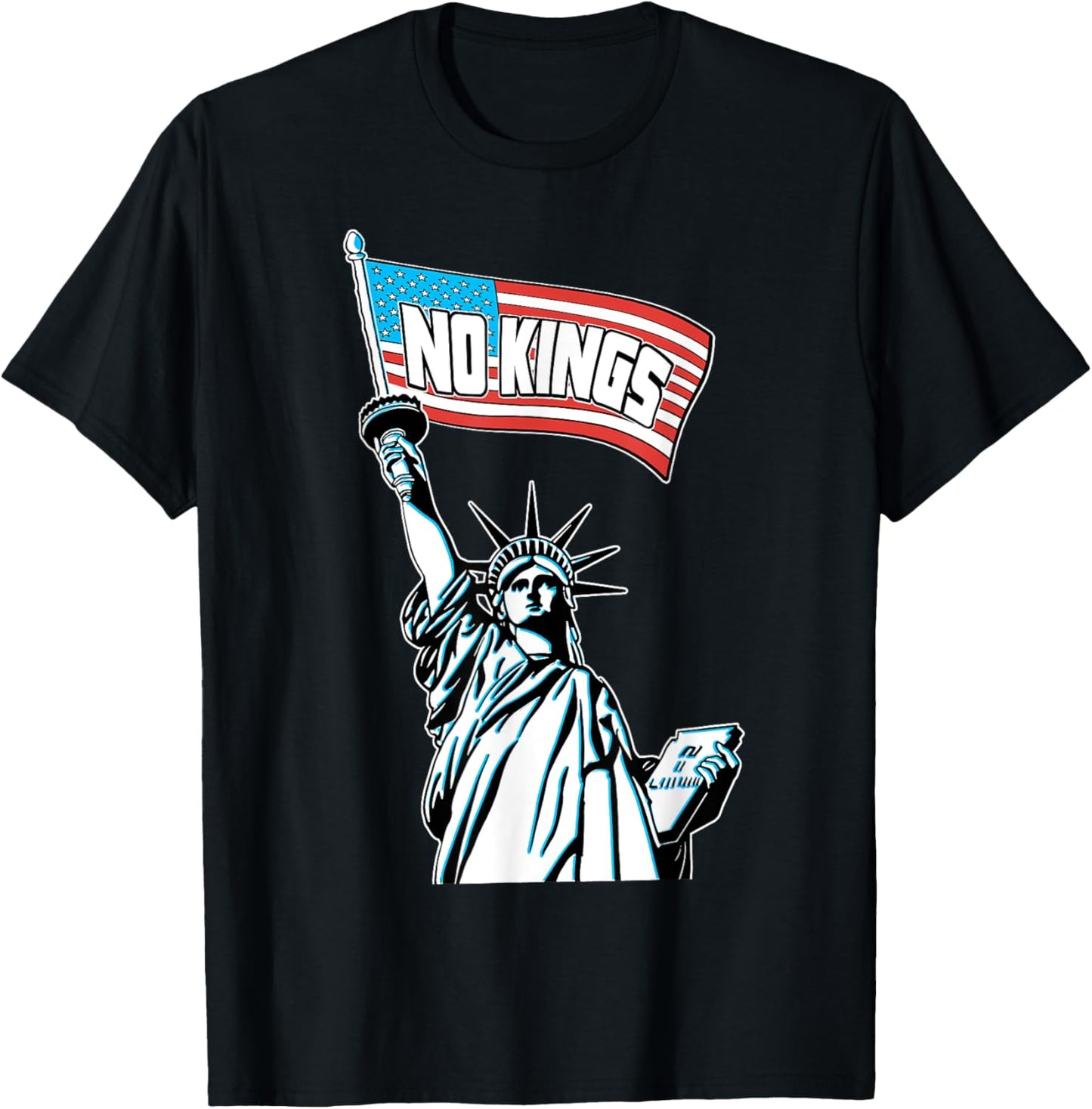 No Kings In America Save Democracy I Dissent Anti Trump T-shirt