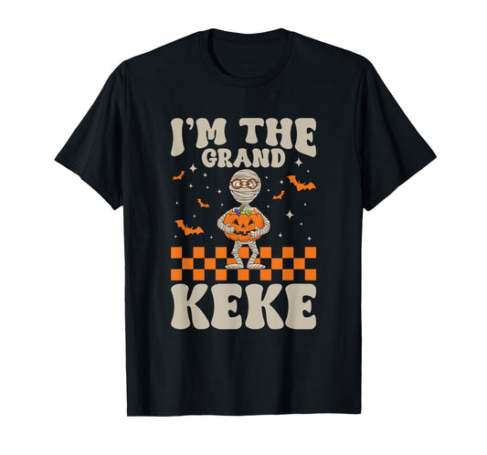 Funny Grandma Halloween Shirt I'm The Grand Keke T-Shirt
