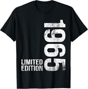 60th Birthday Gifts Men Women 60th Birthday 1965 T-Shirt