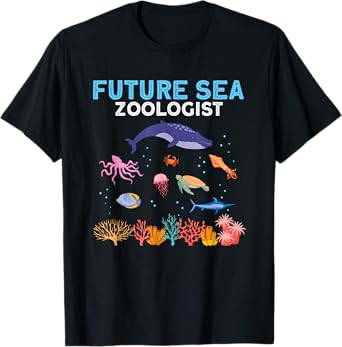 Future Sea Zoologist Ocean Student Marine Biologist T-Shirt