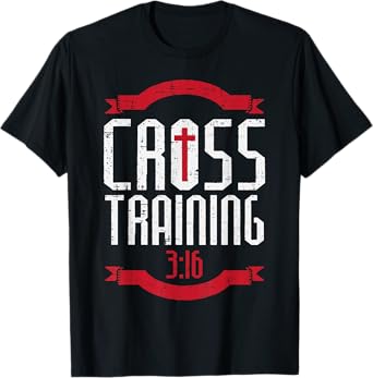 Cross Training 3:16 Workout Fitness Christian Men Women Kids T-Shirt
