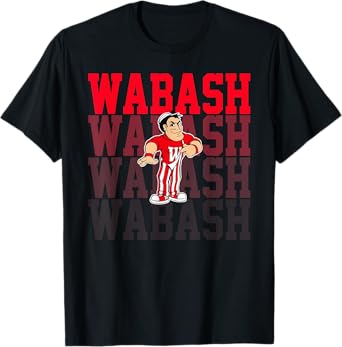 Wabash College Retro Vintage Sports for Men Women T-Shirt