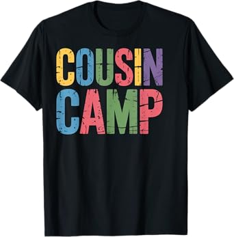 Cousin Camp Pajamas Kids Girls Toddler Matching Gifts T-Shirt