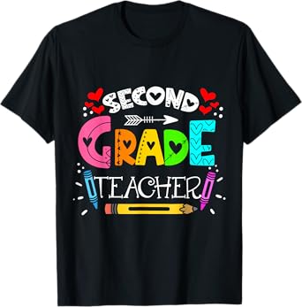 team 2nd grade teacher, Funny second grade teacher T-Shirt
