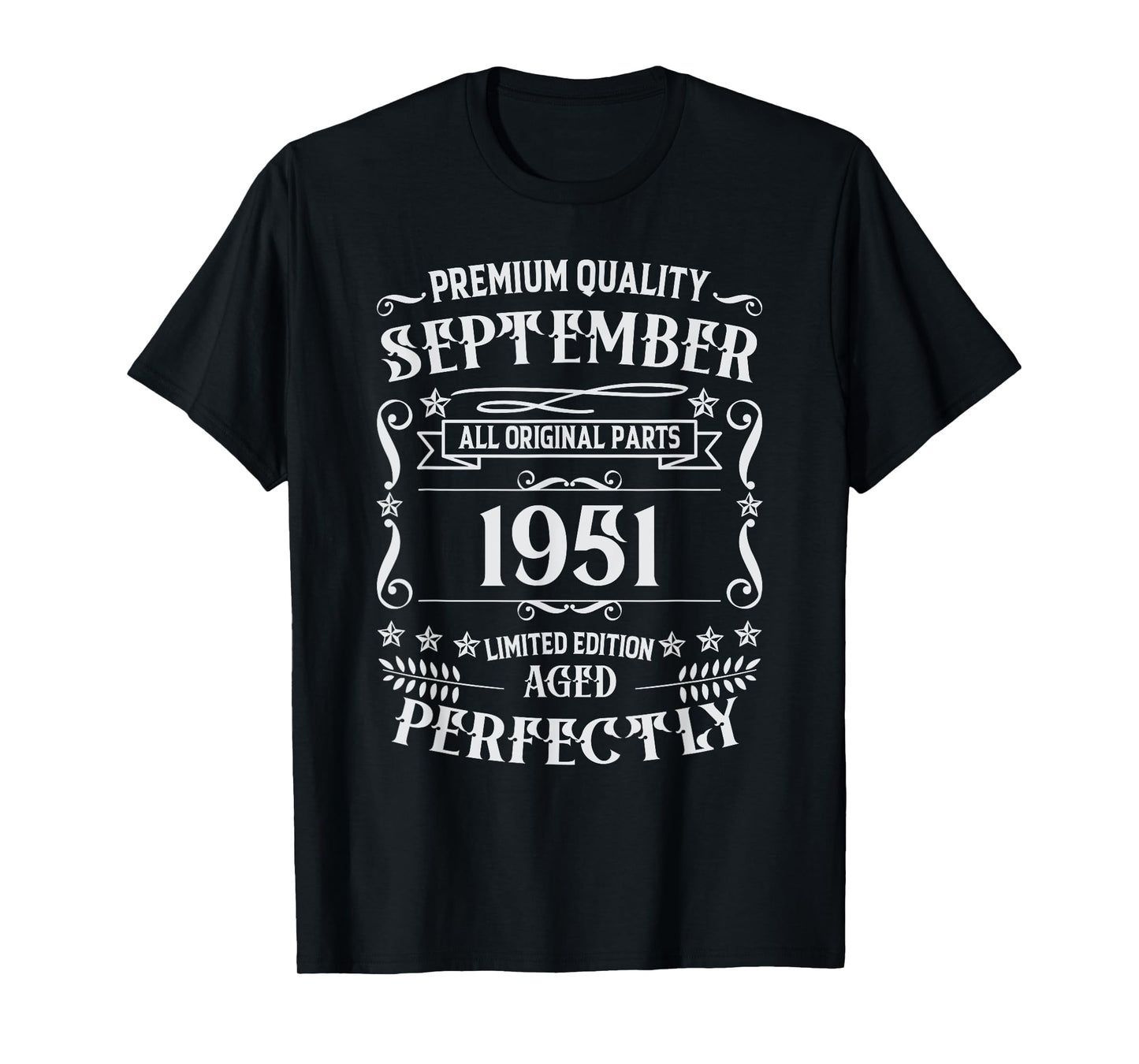 74th Birthday Legends Were Born In September 1951 T-Shirt