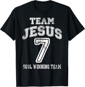 Christian Shirts - Team Jesus T-Shirts Faith Shirt