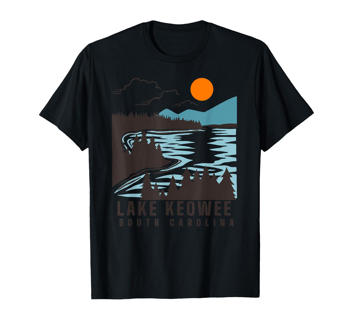 Lake Keowee Lake South Carolina Summer Lake Life Boating T-Shirt