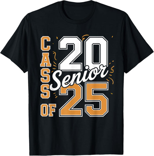 Senior 2025 Graduate Class Of 2025 Vintage Graduation 2025 T-Shirt
