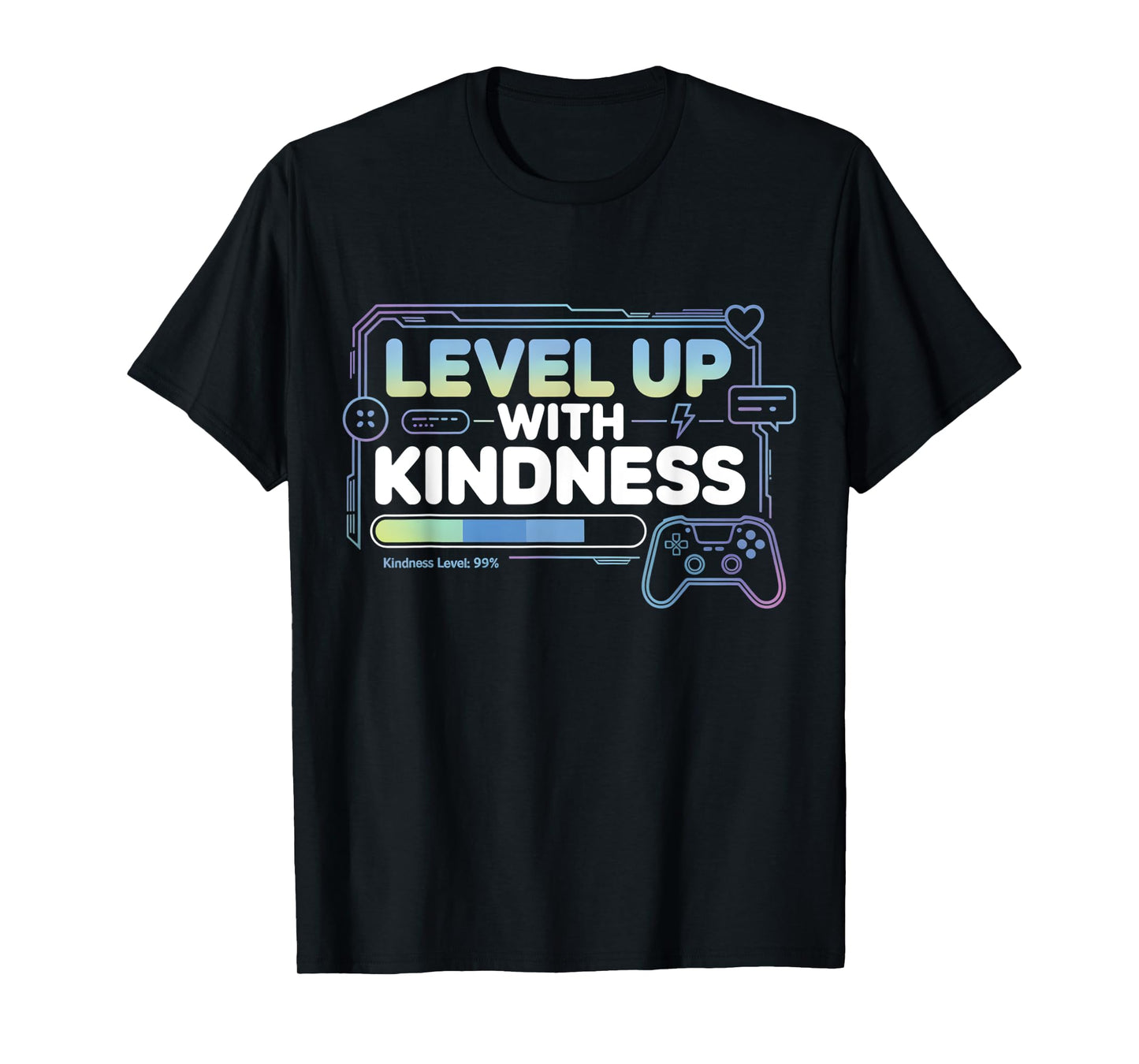 Gaming Kindness Back to School Anti Bullying Unity Day Gamer T-Shirt