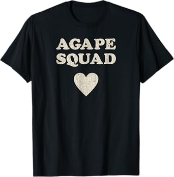Vintage Retro Proud Christian in Jesus - Agape Squad T-Shirt