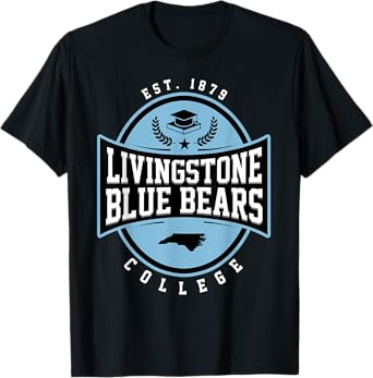 Livingstone College Arch Vintage Design Retro Men Women T-Shirt
