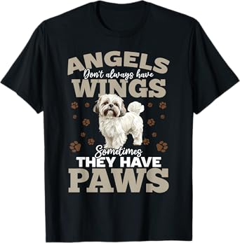Shih Tzu Dog Owner T-Shirt for Men Women Kids