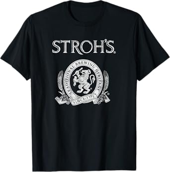 Stroh's Vintage Style - Pale Logo T-Shirt