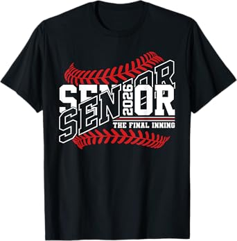 Baseball Senior Class of 2026 Senior 2026 Graduation T-Shirt
