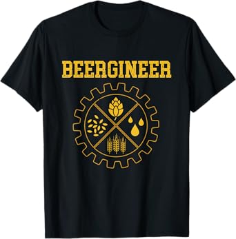 Beergineer - Home Brewing Brewmaster Carft Beer T-Shirt