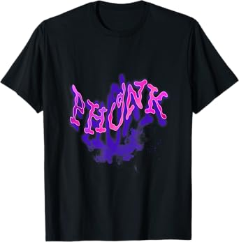 Vibrant Phonk Music Psychedelic Rave Aesthetic Culture Vibes T-Shirt