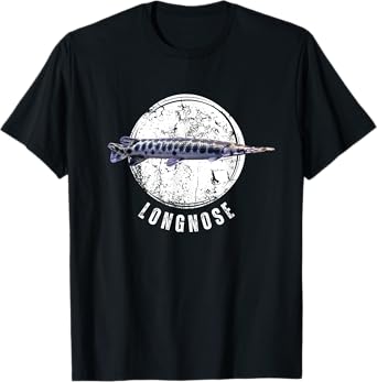 Longnose Gar Shirt Bowfin Lepisosteus osseus Fishing T-Shirt