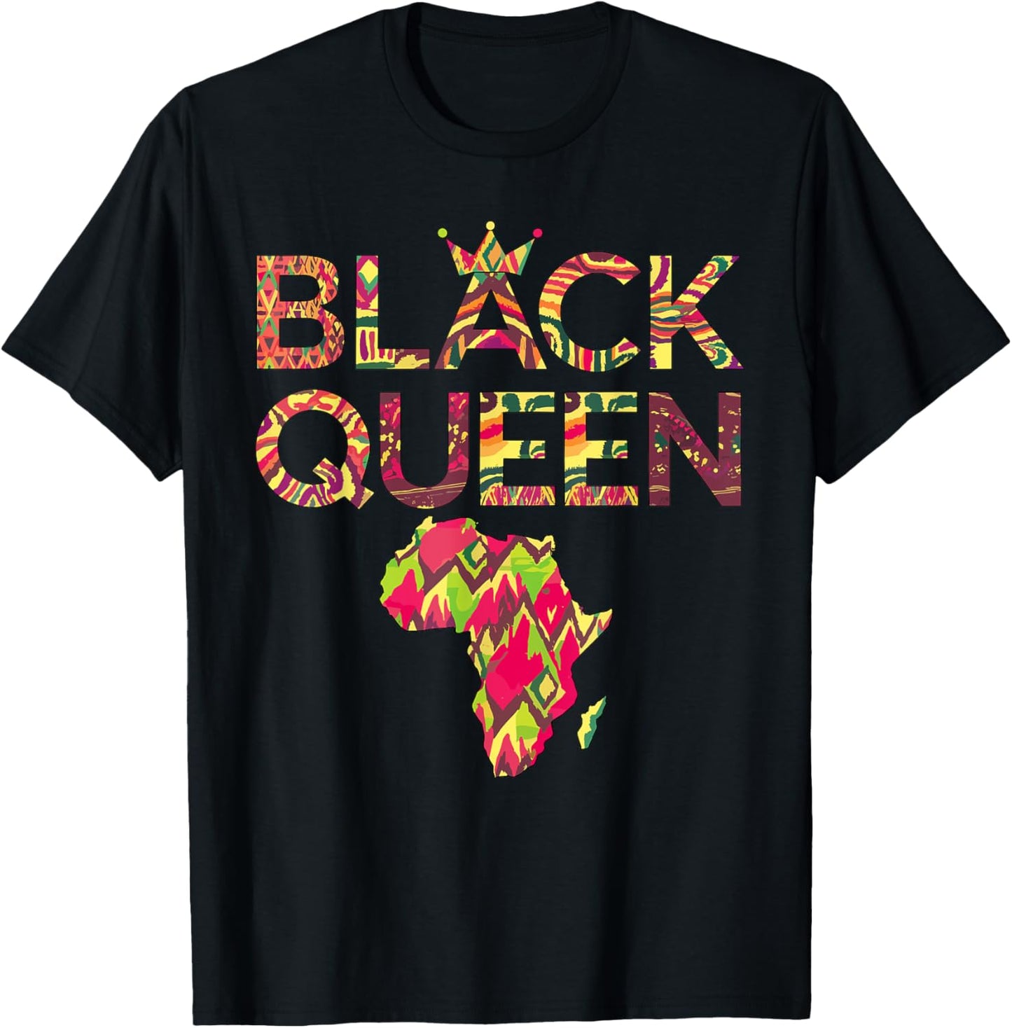 Cool African Design For Women Girls Black African American T-Shirt