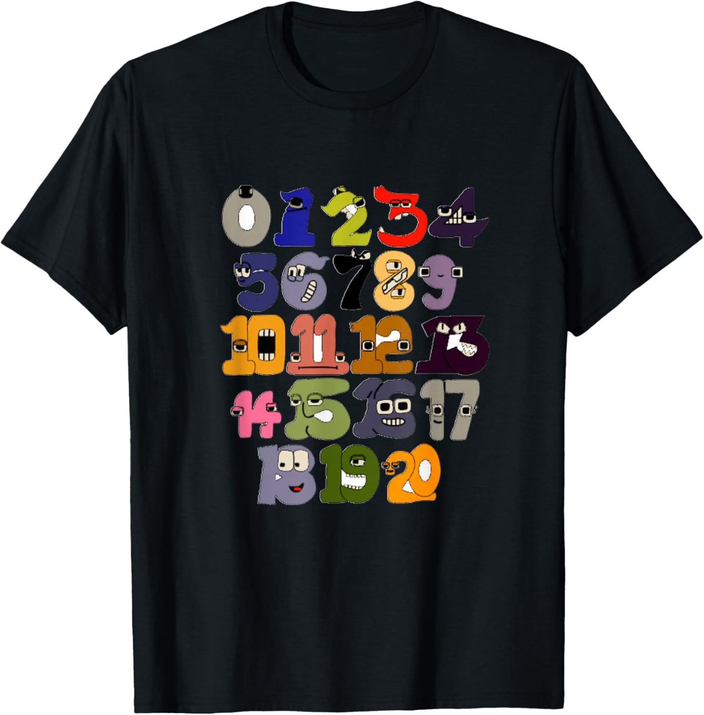 Number Lore 1-20 T-Shirt