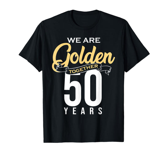 50th Wedding Anniversary Art For Men Women 50th Anniversary T-Shirt