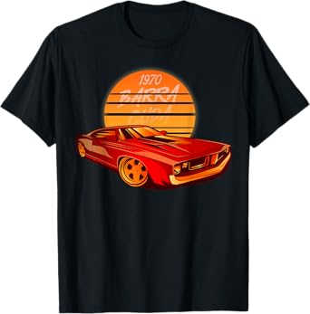 1970 hemi cuda plymouth barracuda Muscle car T-Shirt