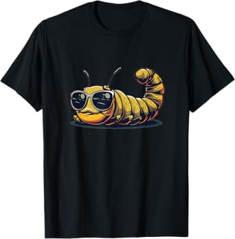 Nice Insect Costume with Sunglasses for Caterpillar Lovers T-Shirt