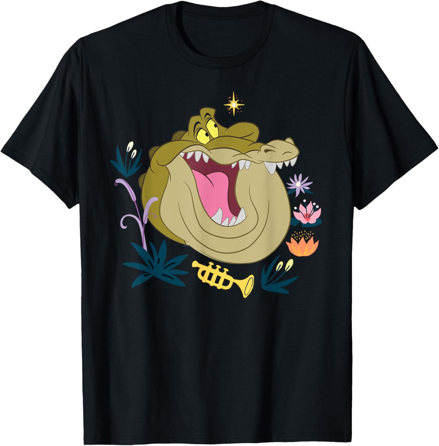 Disney Princess and the Frog Louis Gator Big Face Costume T-Shirt