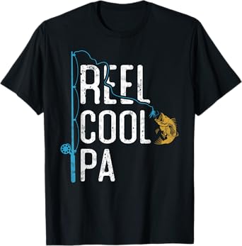 Fishing Reel cool Pa Father’s Day gift For Fisherman Pa T-Shirt