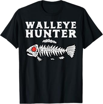 Walleye Hunter Fishing Fish Lover Fisherman Men Women Kids T-Shirt