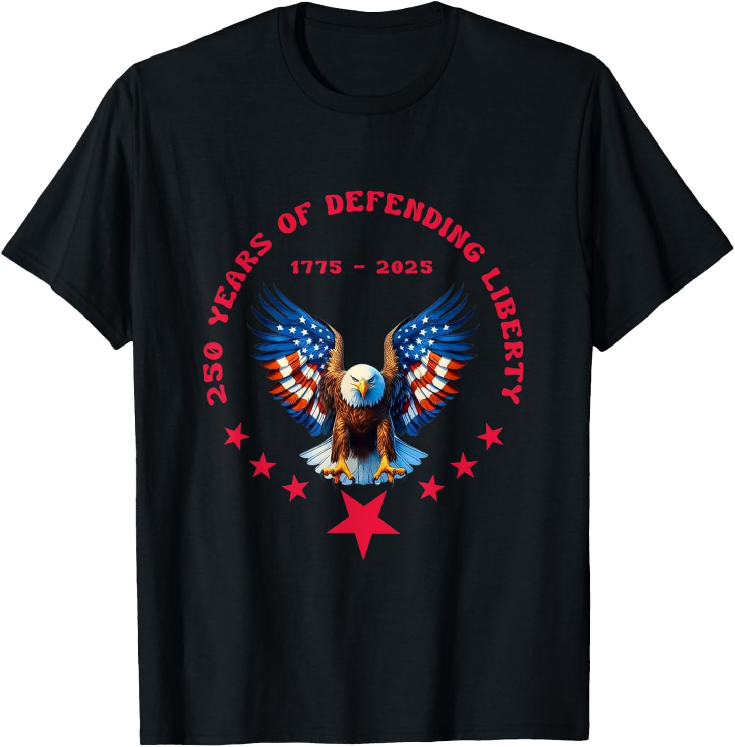 Patriotic Usa Army Us Military Parade 250th Anniversary 2025 T-shirt