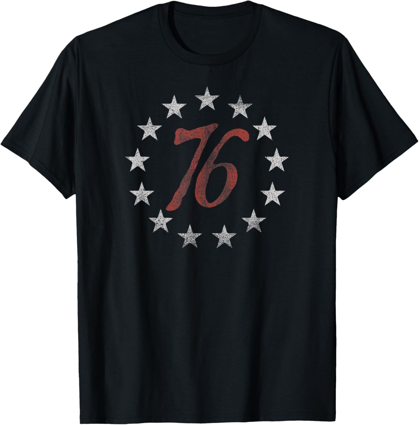 The Spirit 76 Vintage Retro 4th of July Independence Day T-Shirt