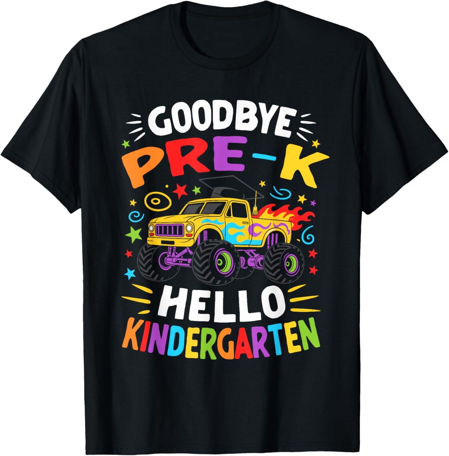 Goodbye Pre‑K Hello Kindergarten Graduation Shirt by TeeBrew