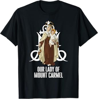 Our Lady of Mount Carmel Marian Catholic T-Shirt