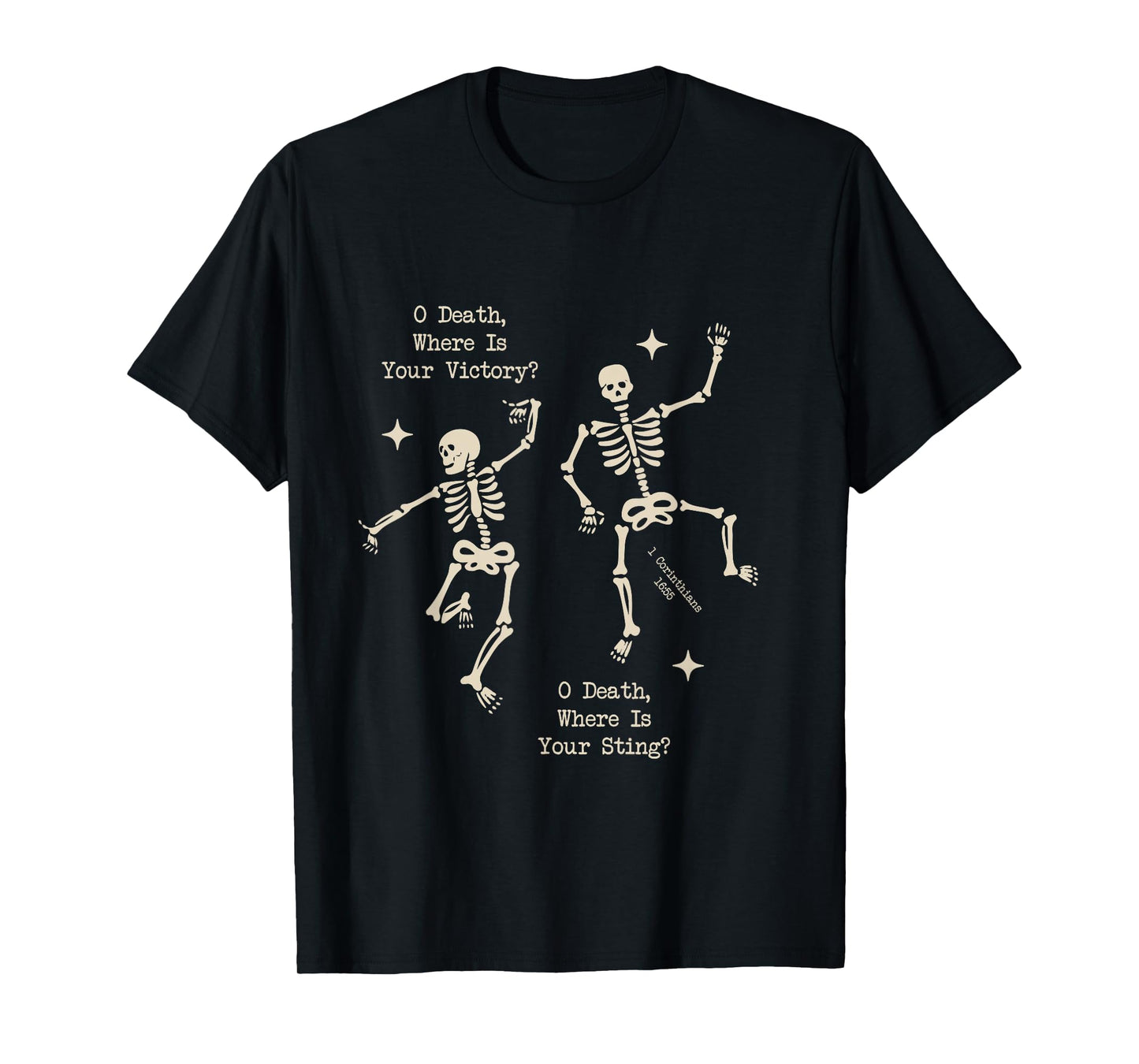 Dry Bones Come Alive Skeleton Dancing Christian Halloween T-Shirt