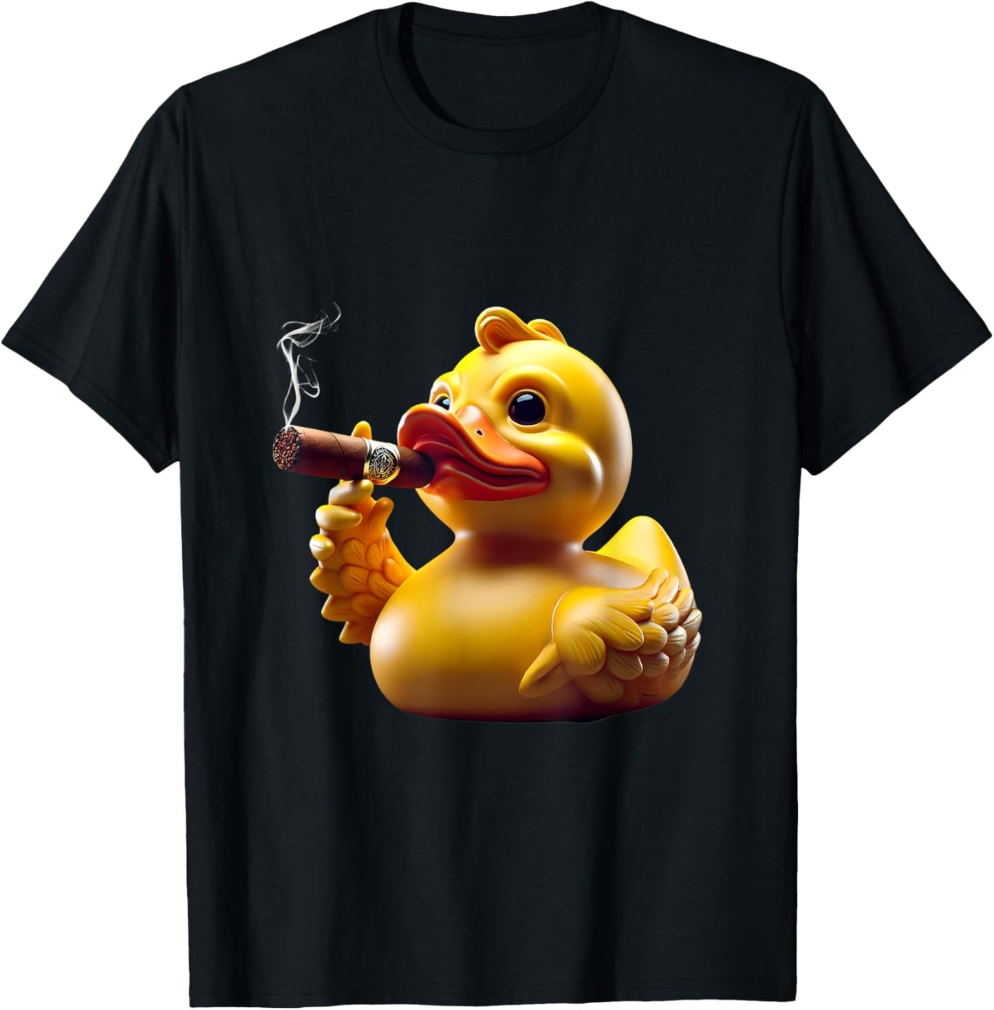 Rubber Duck Smoking Cigar T-Shirt