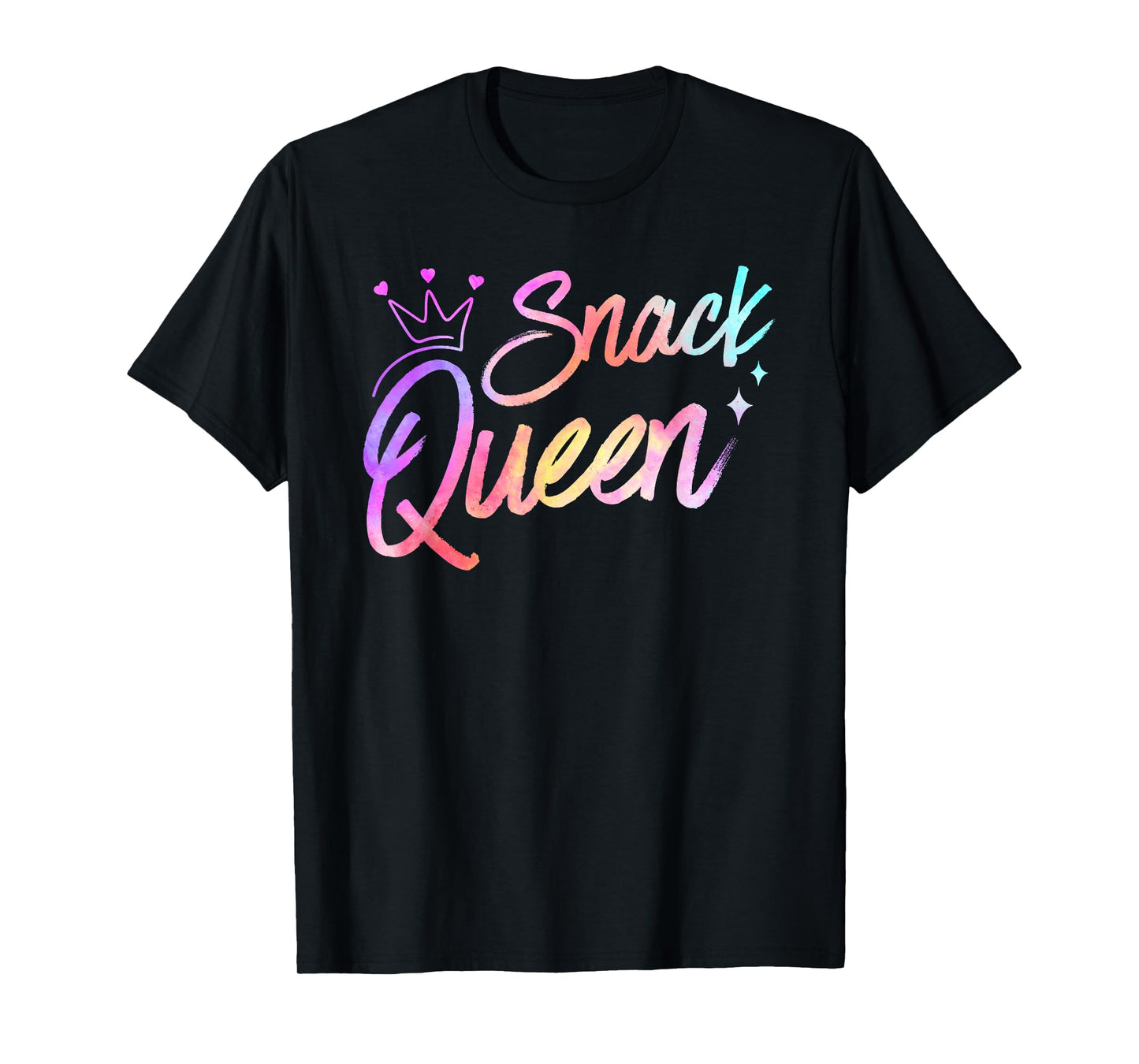 Snack Queen Funny Food Snacking Cooking Eating Snack Lover T-Shirt