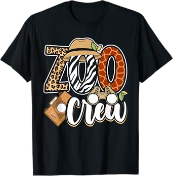 Zoo Crew Leonard Safari Animal Kingdom Zoo Keeper Kids T-Shirt