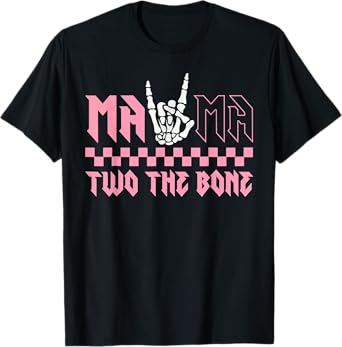 Mama Of The Bad Two the Bone Birthday 2 Years Old Birthday T-Shirt
