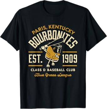 Paris Bourbonites Kentucky Vintage Defunct Unisex T-Shirt