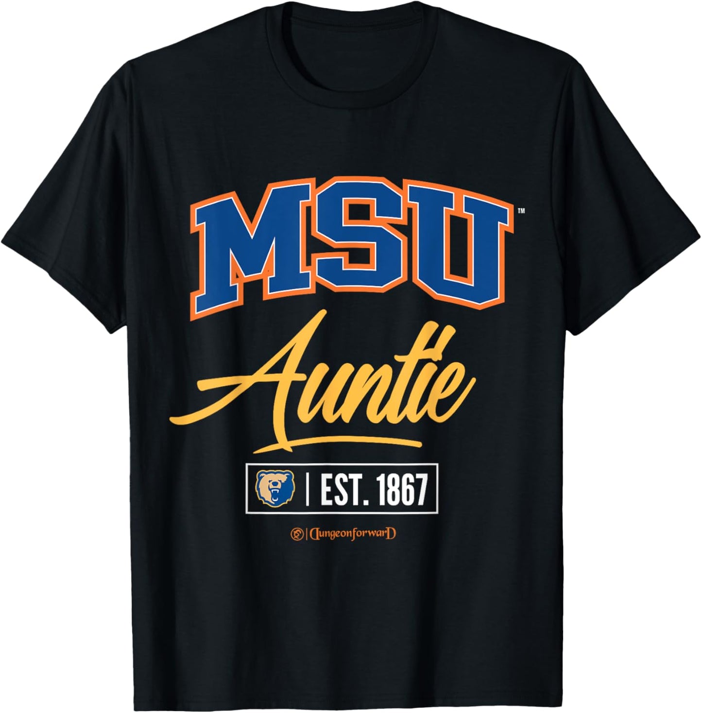 Morgan State University - MSU HBCU Auntie T-Shirt