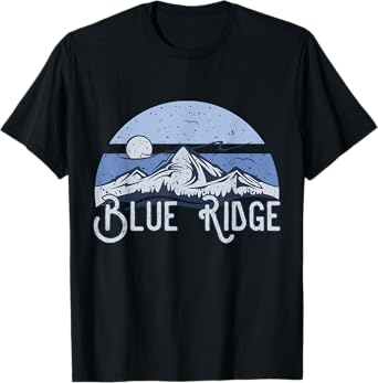 Blue Ridge TShirt for Hikers & Fans of the Parkway Mountains T-Shirt