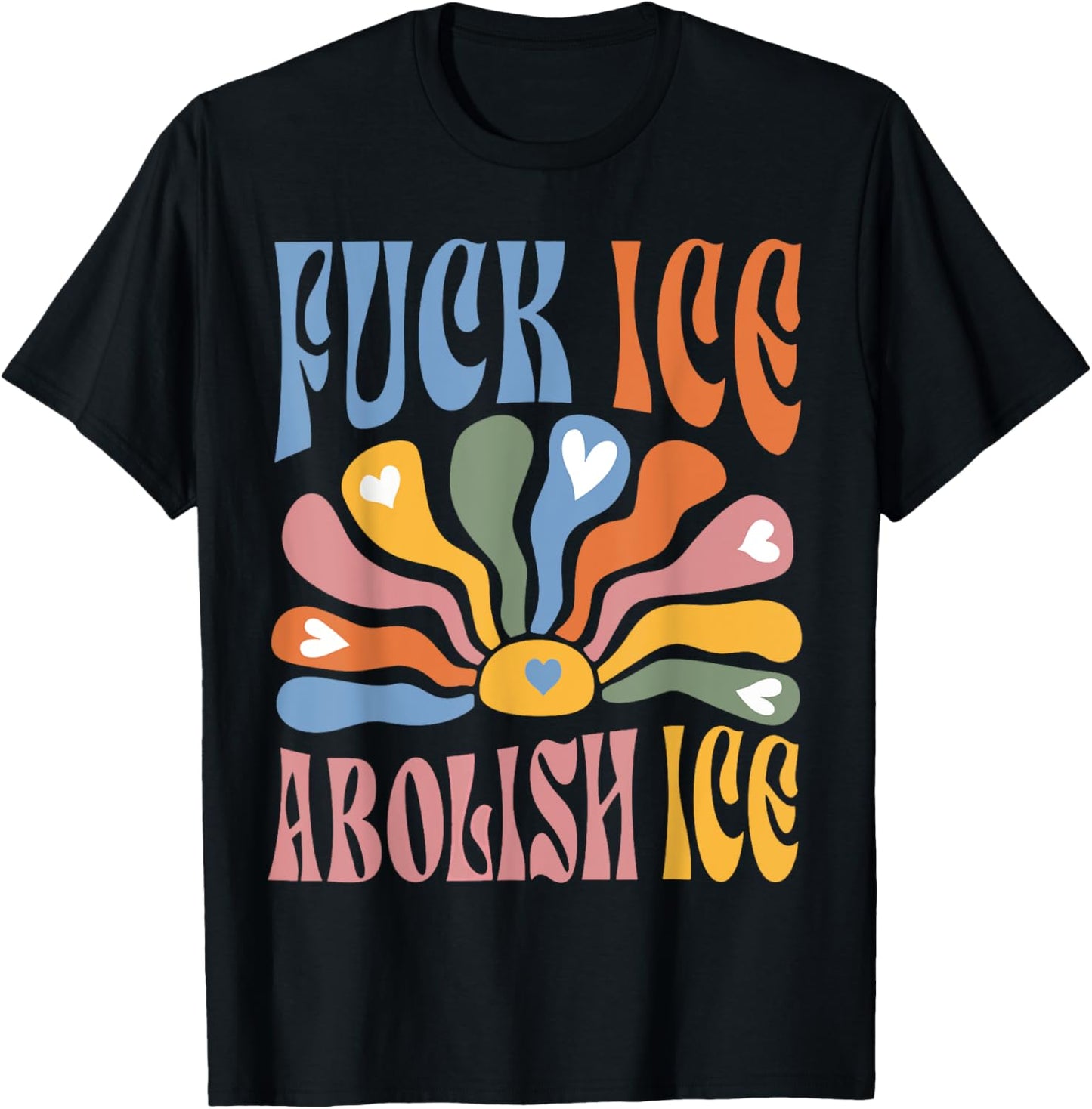 FCK ICE Distressed T-Shirt