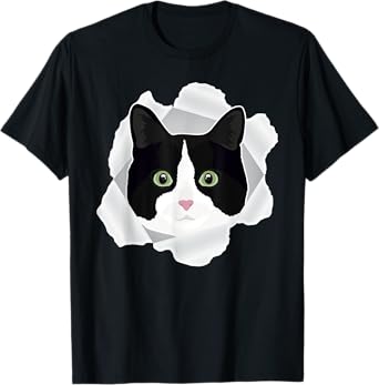 Tuxedo Cat Owner Tuxedo Cat Girl Tuxedo Cat Lover T-Shirt