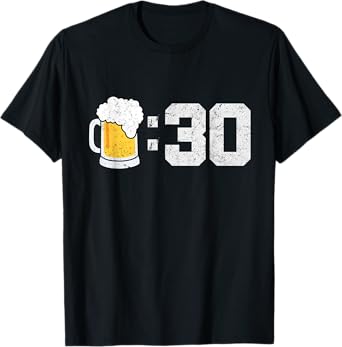 Beer 30 Distressed Cool Retro Funny Meme for Beer Drinkers T-Shirt