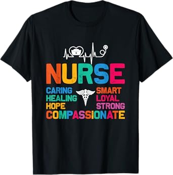 Funny Nurse Shirt for Women Nursing Nurse RN LPN NP T-Shirt