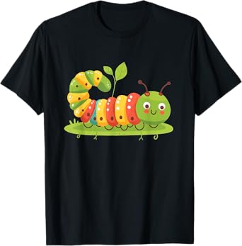 Funny multicolor Caterpillar Costume T-Shirt