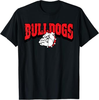 Bulldogs Back To School Spirit R T-Shirt